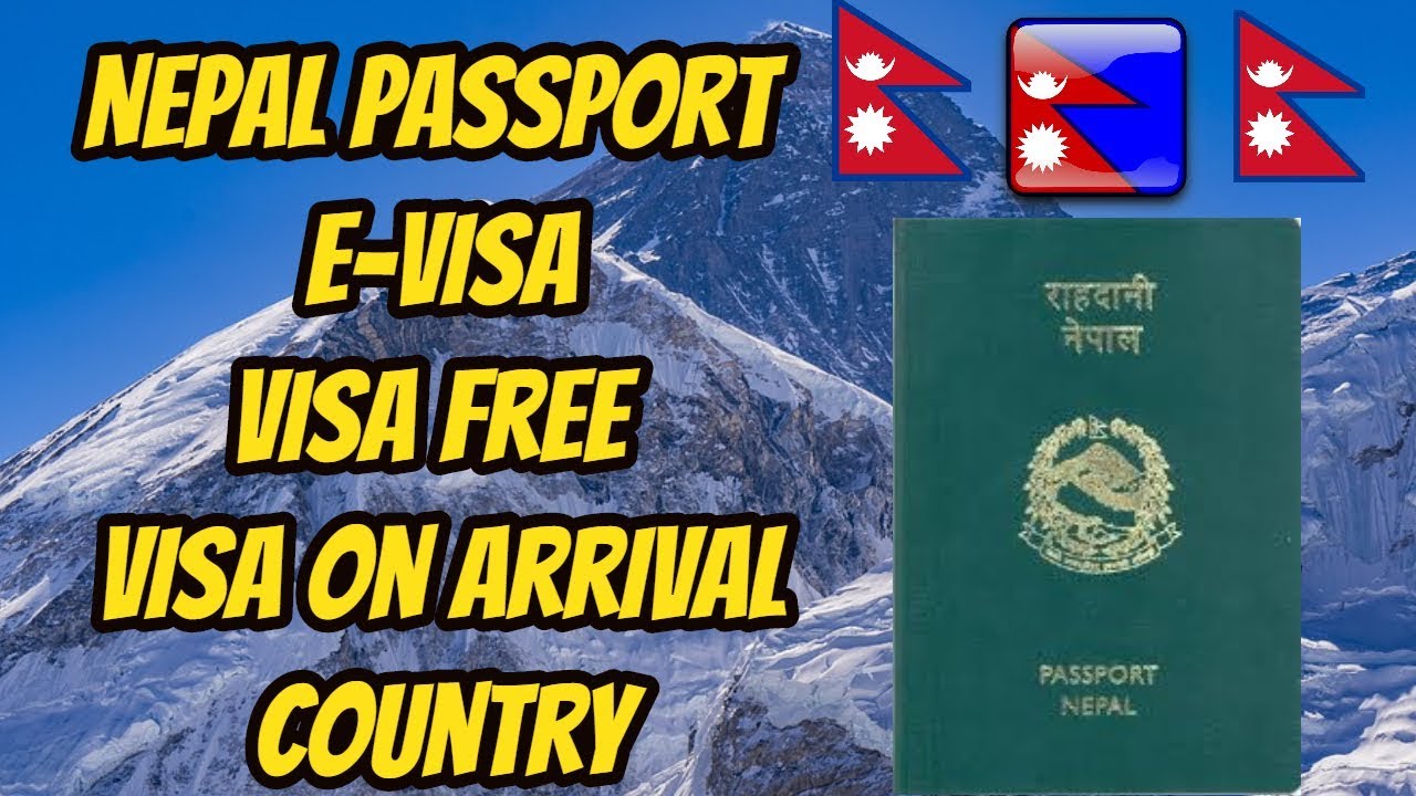 Passport Visa For Nepal High Himalaya Treks